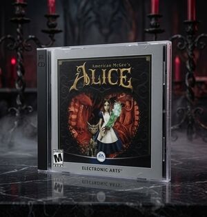 American McGee's Alice PC Game EA Electronic Arts CD-ROM Mature G/F Condition
